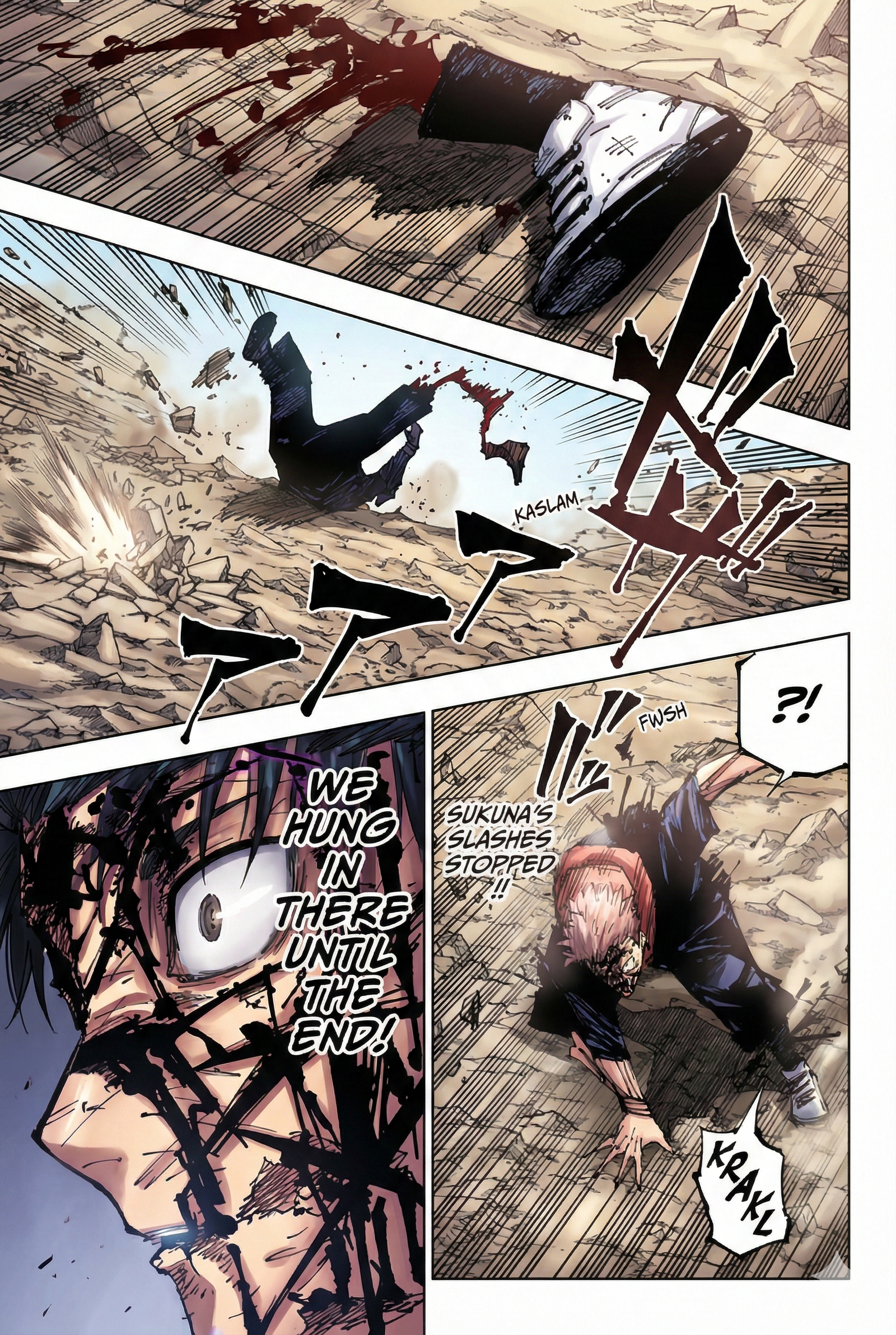Jujutsu Kaisen Chapter 258 Page 13 - Colored Manga Panel