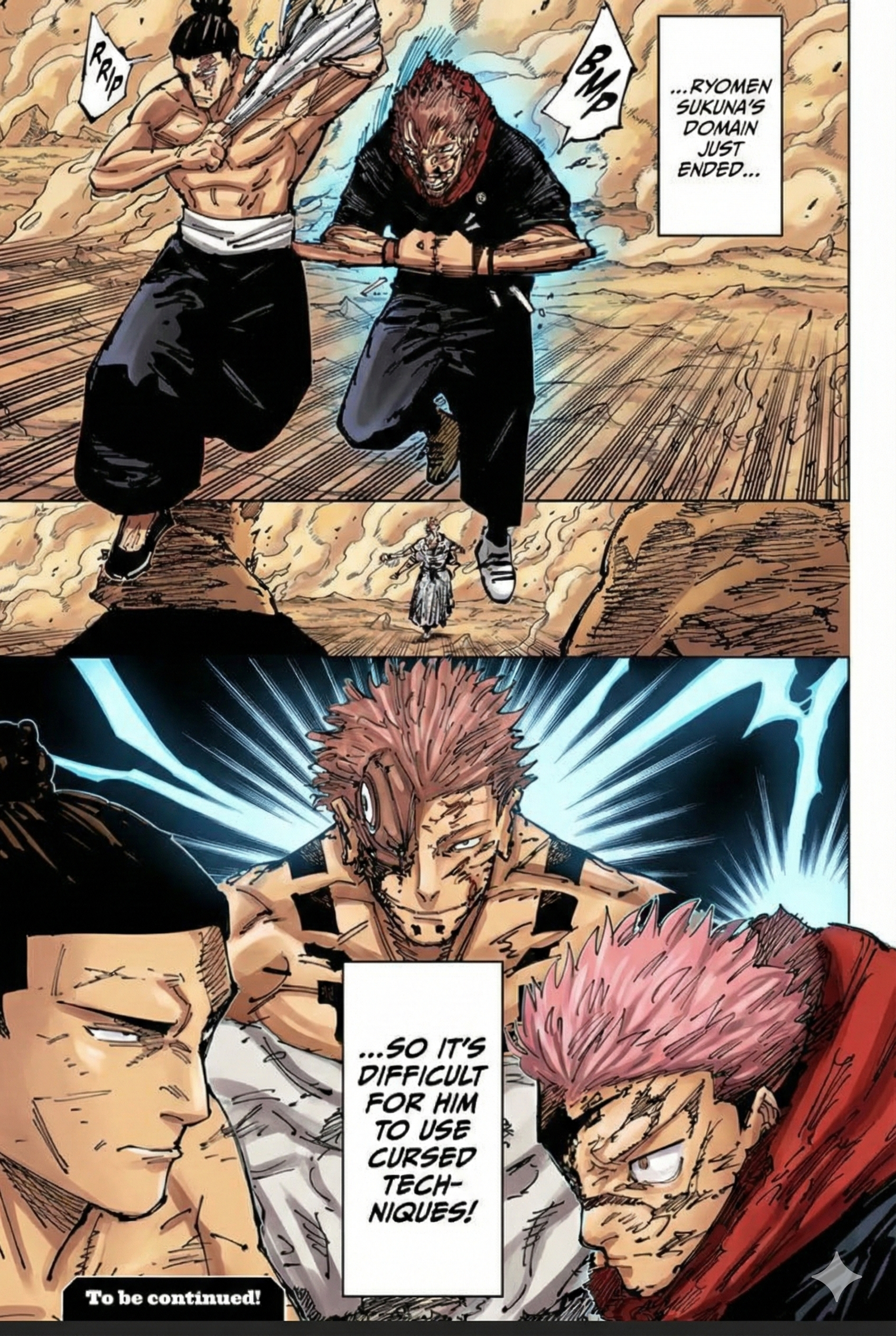 Jujutsu Kaisen Chapter 259 Page 17 - Colored Manga Panel