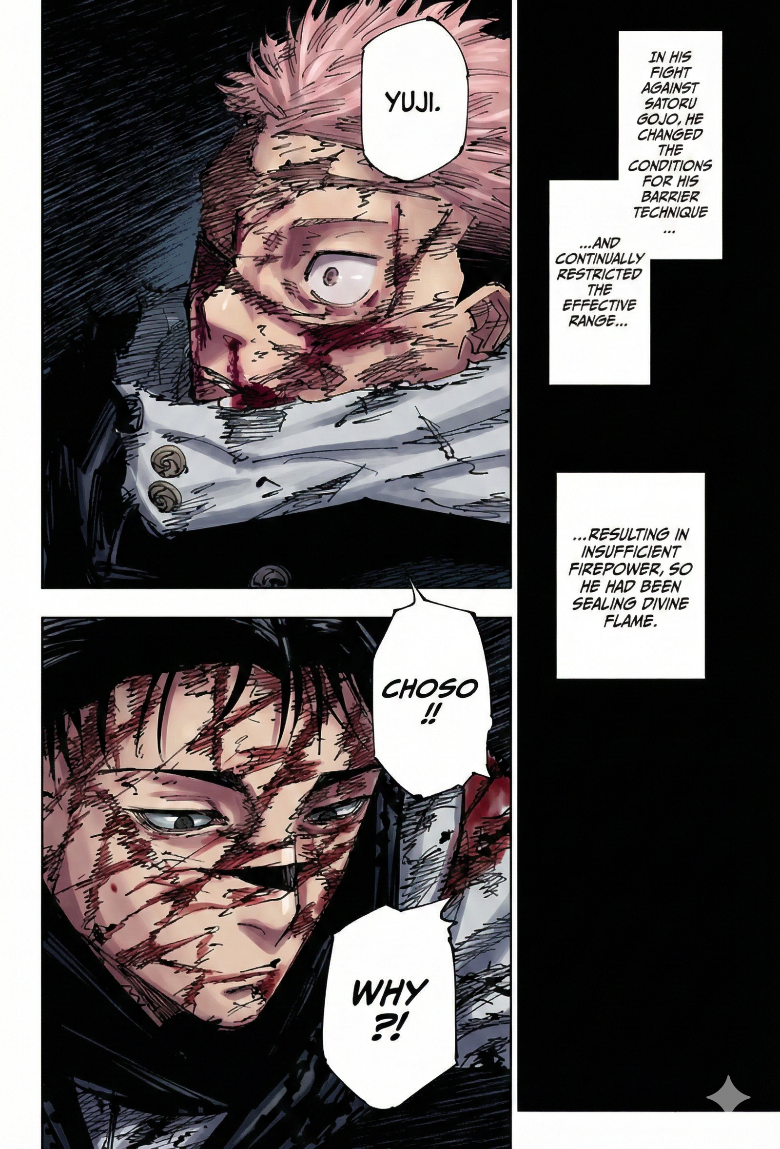 Jujutsu Kaisen Chapter 259 Page 4 - Colored Manga Panel