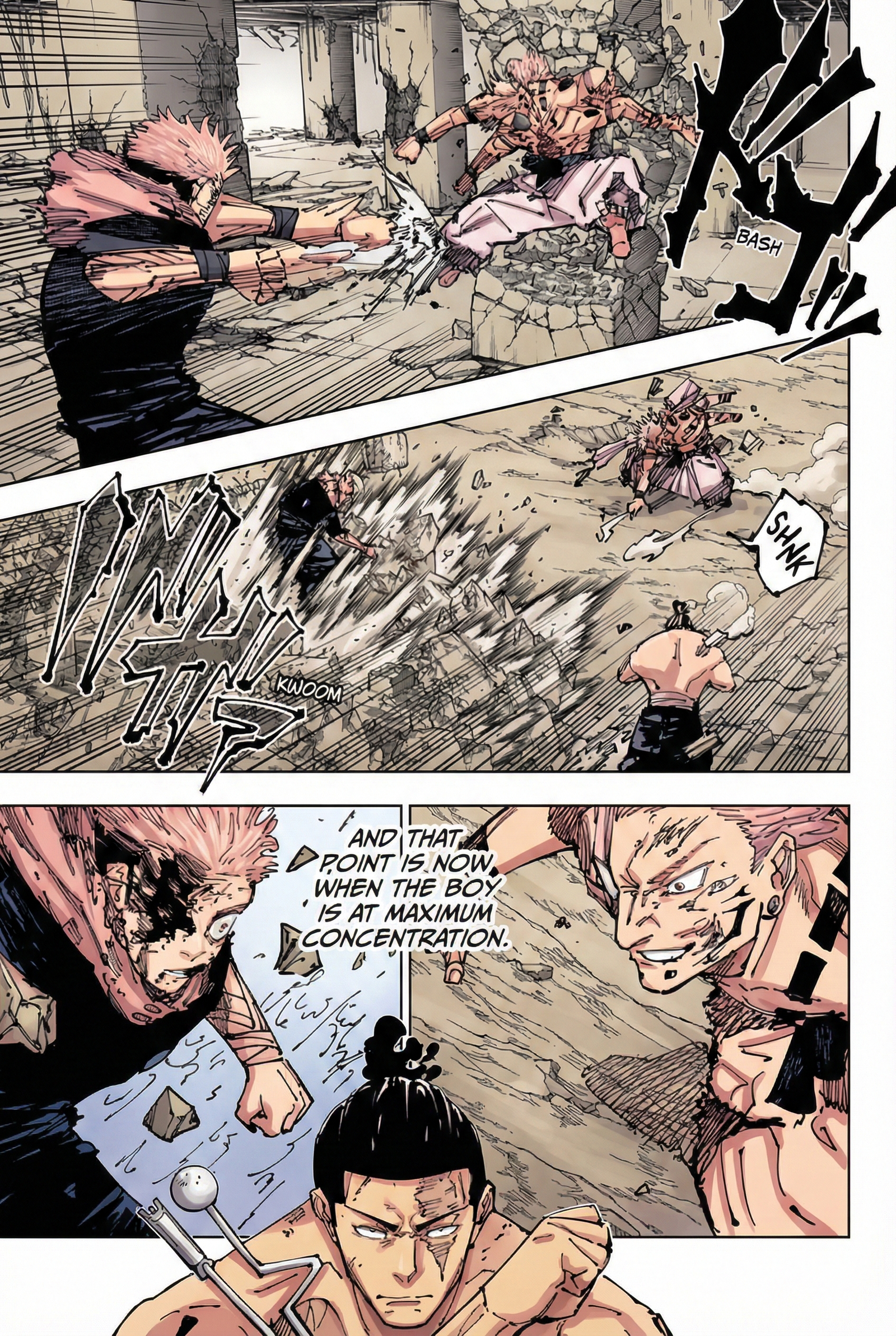 Jujutsu Kaisen Chapter 260 Page 11 - Colored Manga Panel