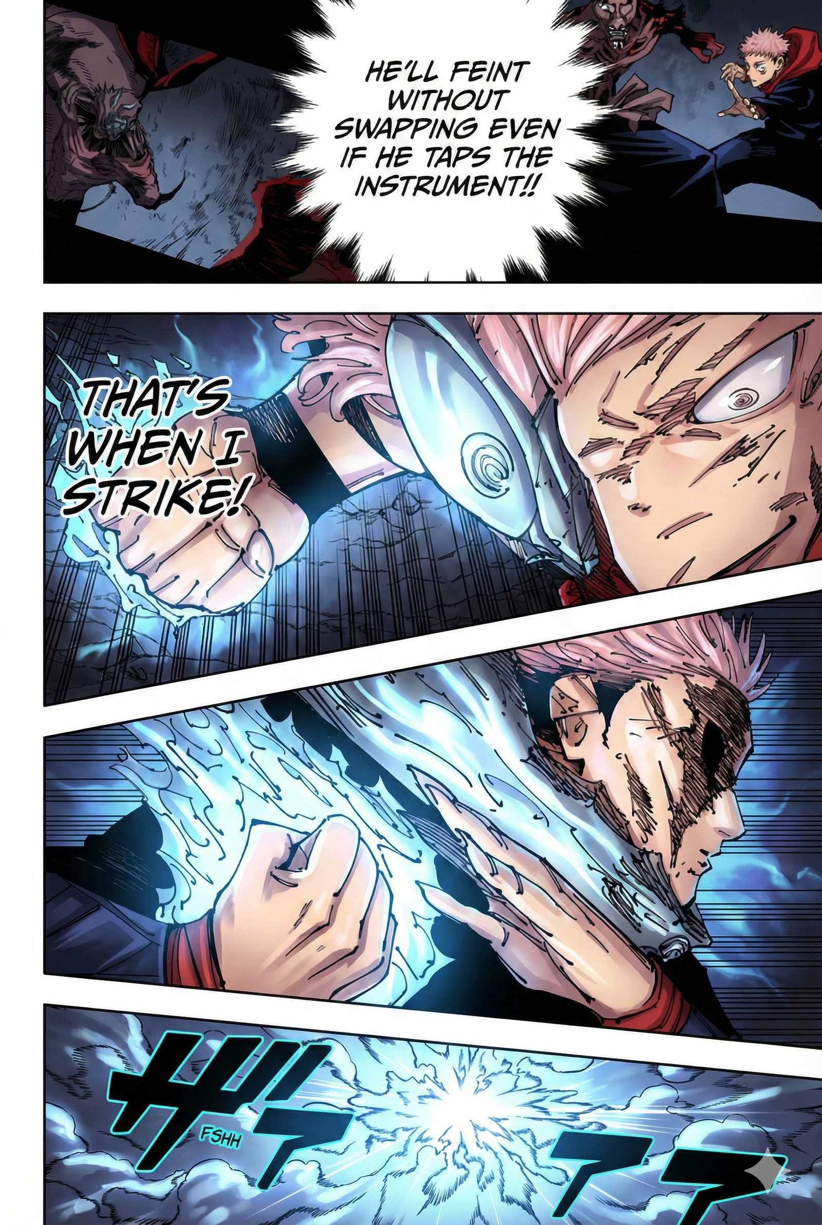 Jujutsu Kaisen Chapter 260 Page 13 - Colored Manga Panel