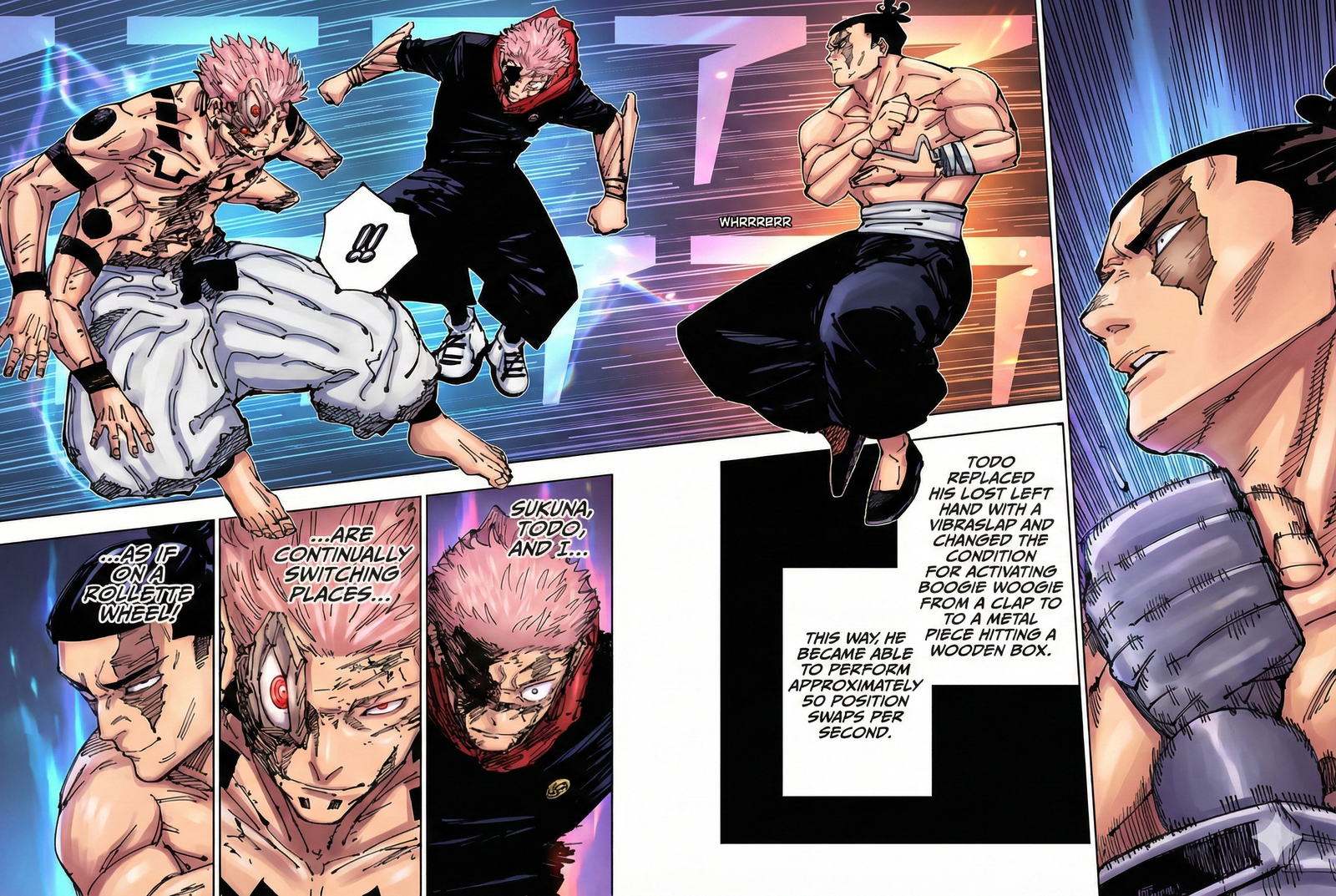 Jujutsu Kaisen Chapter 260 Page 2 - Colored Manga Panel