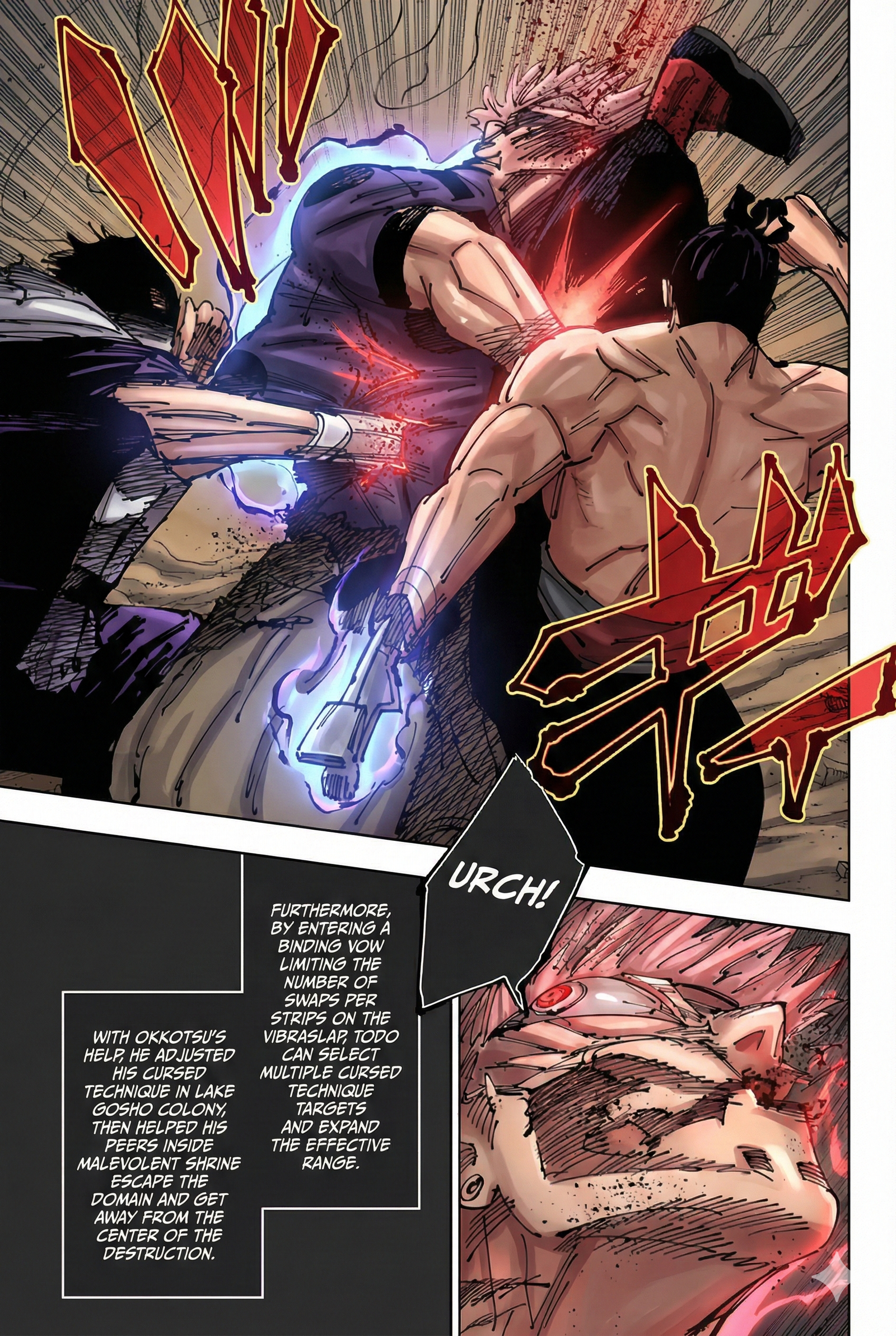Jujutsu Kaisen Chapter 260 Page 4 - Colored Manga Panel