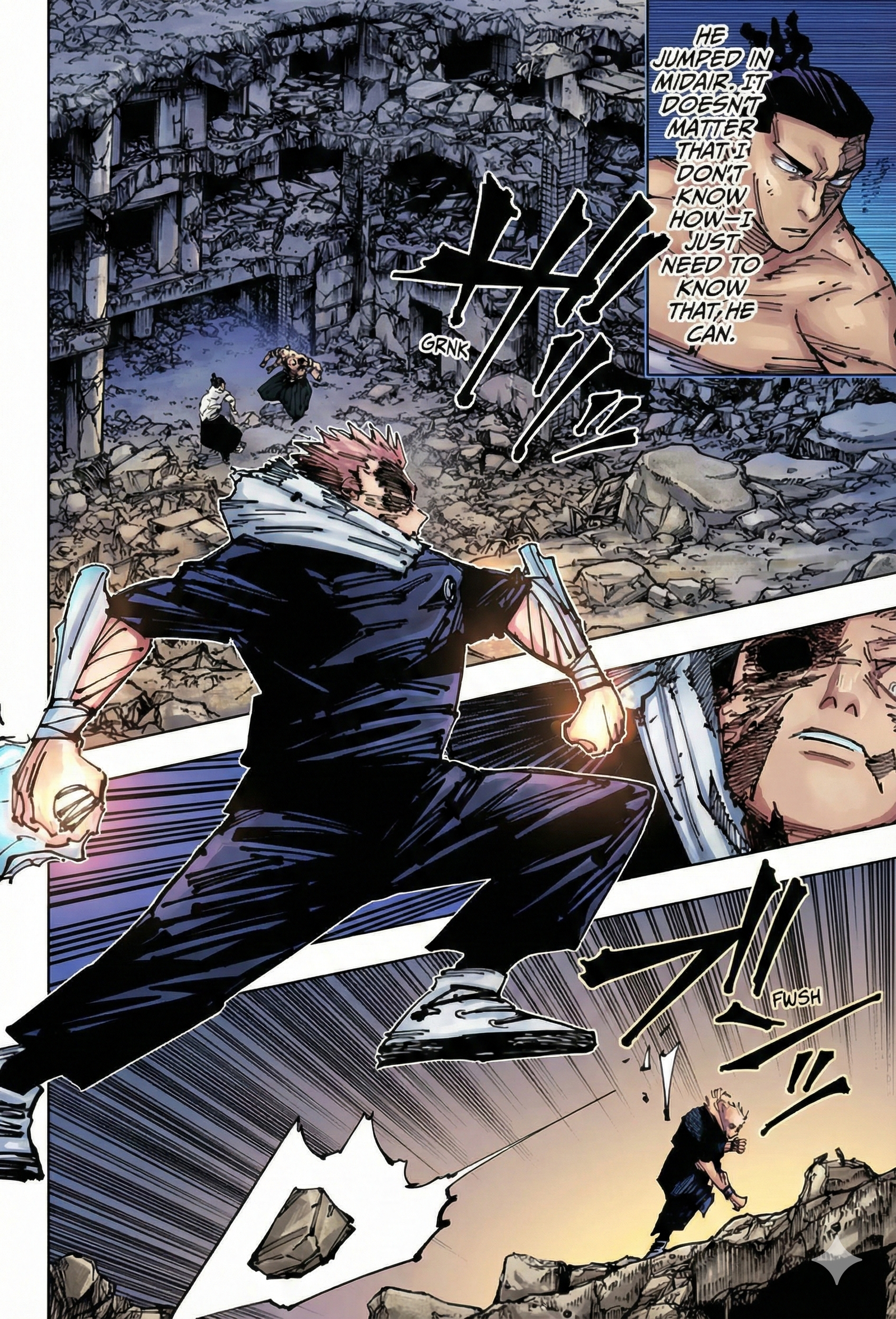 Jujutsu Kaisen Chapter 260 Page 7 - Colored Manga Panel