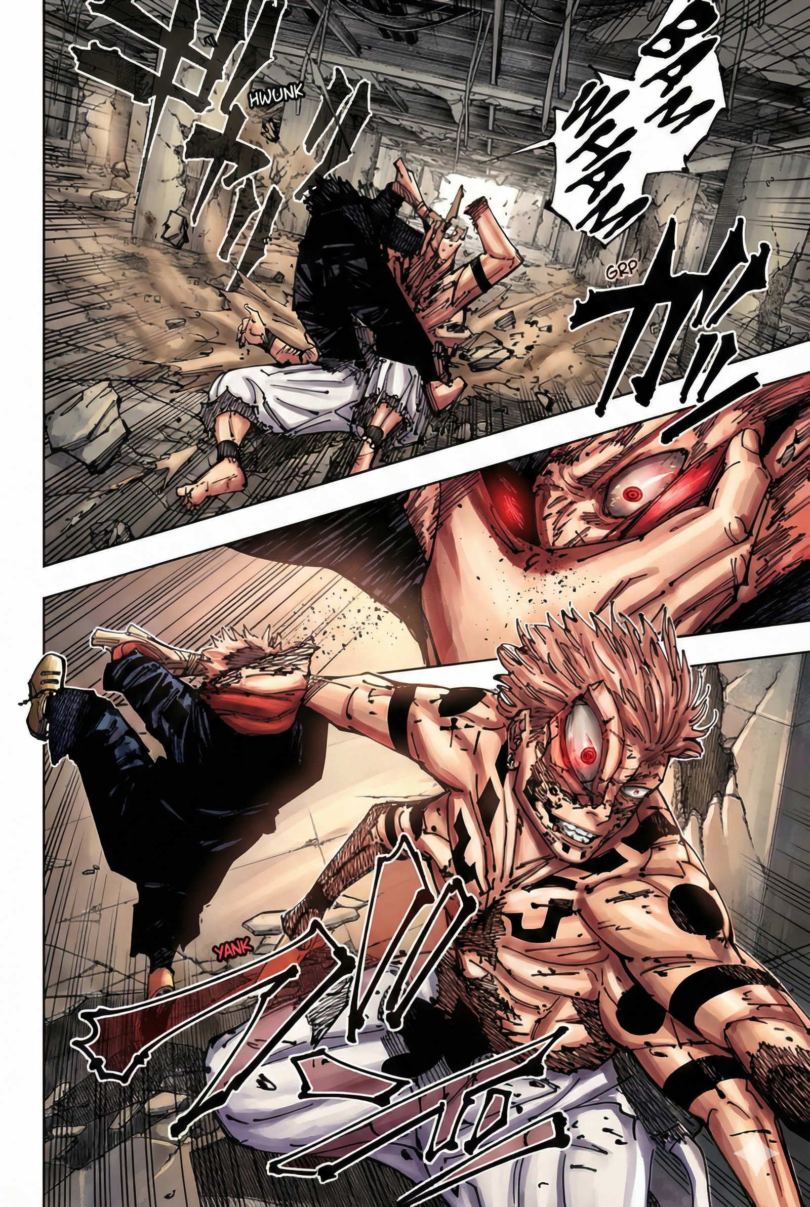 Jujutsu Kaisen Chapter 260 Page 9 - Colored Manga Panel