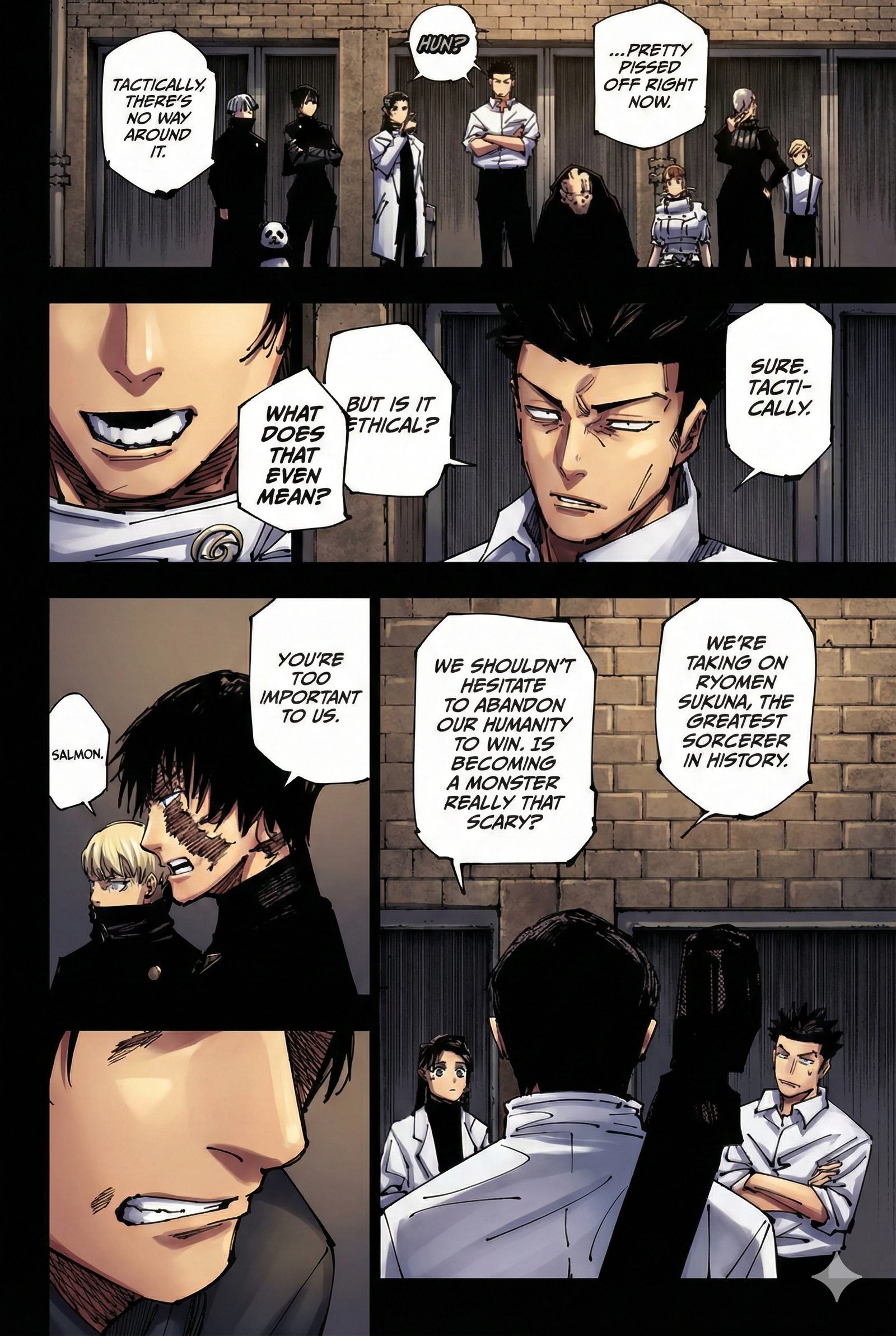 Jujutsu Kaisen Chapter 261 Page 6 - Colored Manga Panel