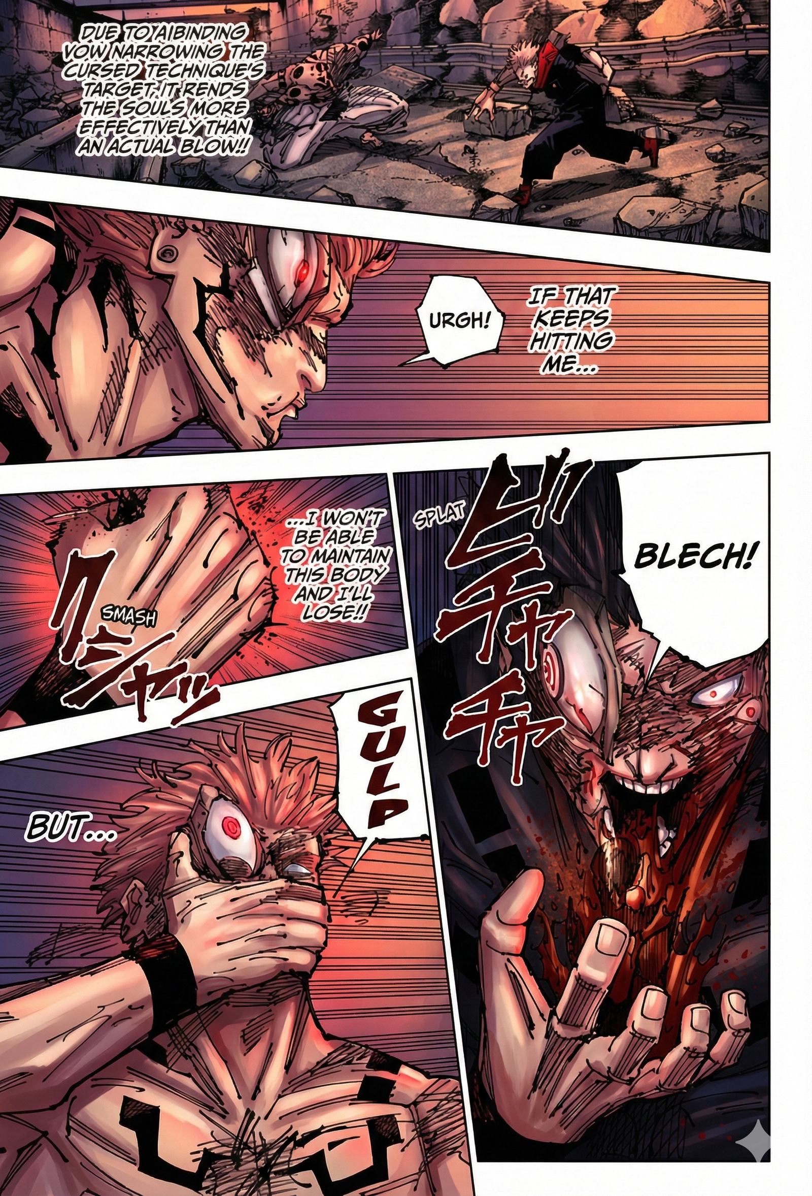 Jujutsu Kaisen Chapter 263 Page 11 - Colored Manga Panel
