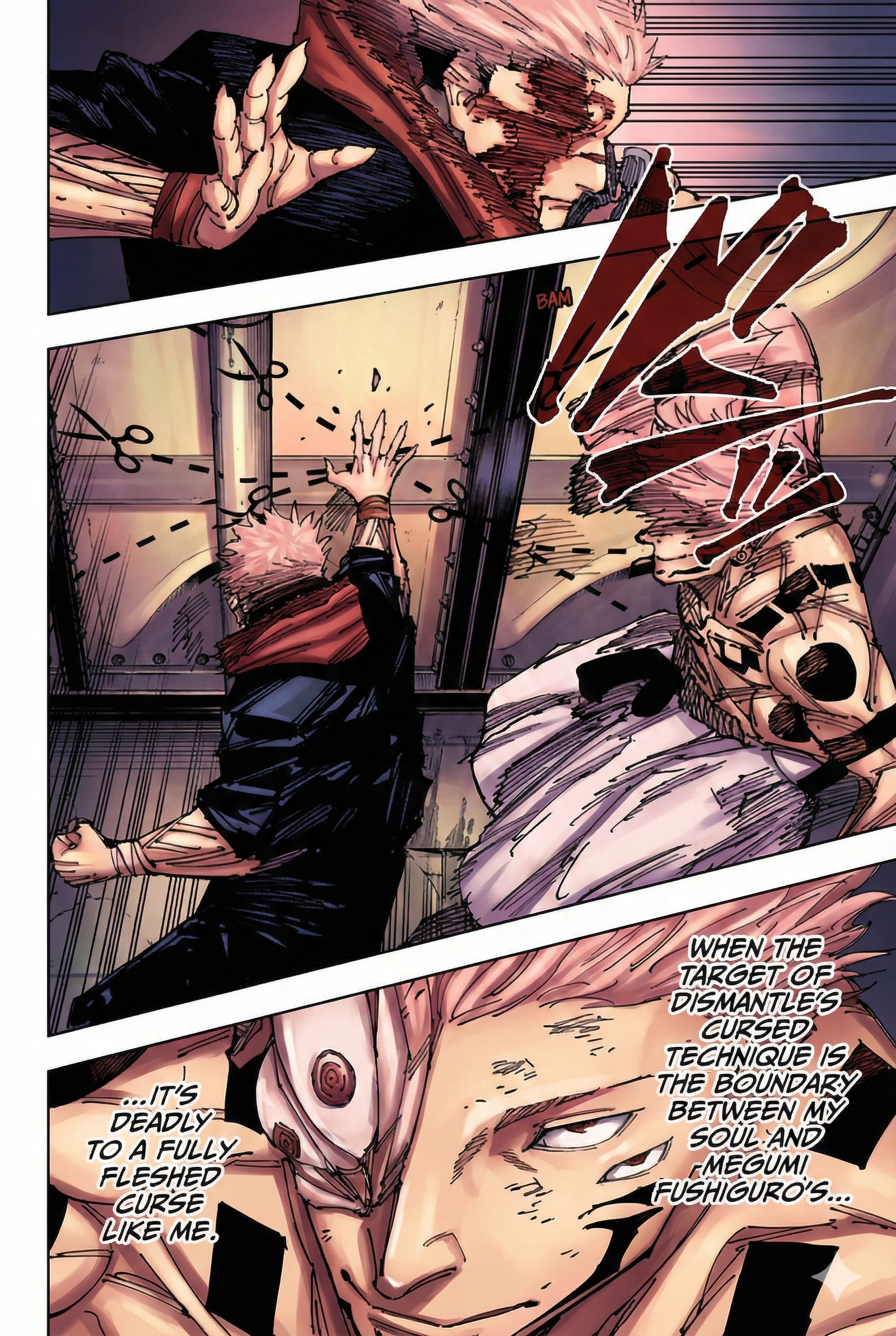 Jujutsu Kaisen Chapter 264 Page 14 - Colored Manga Panel