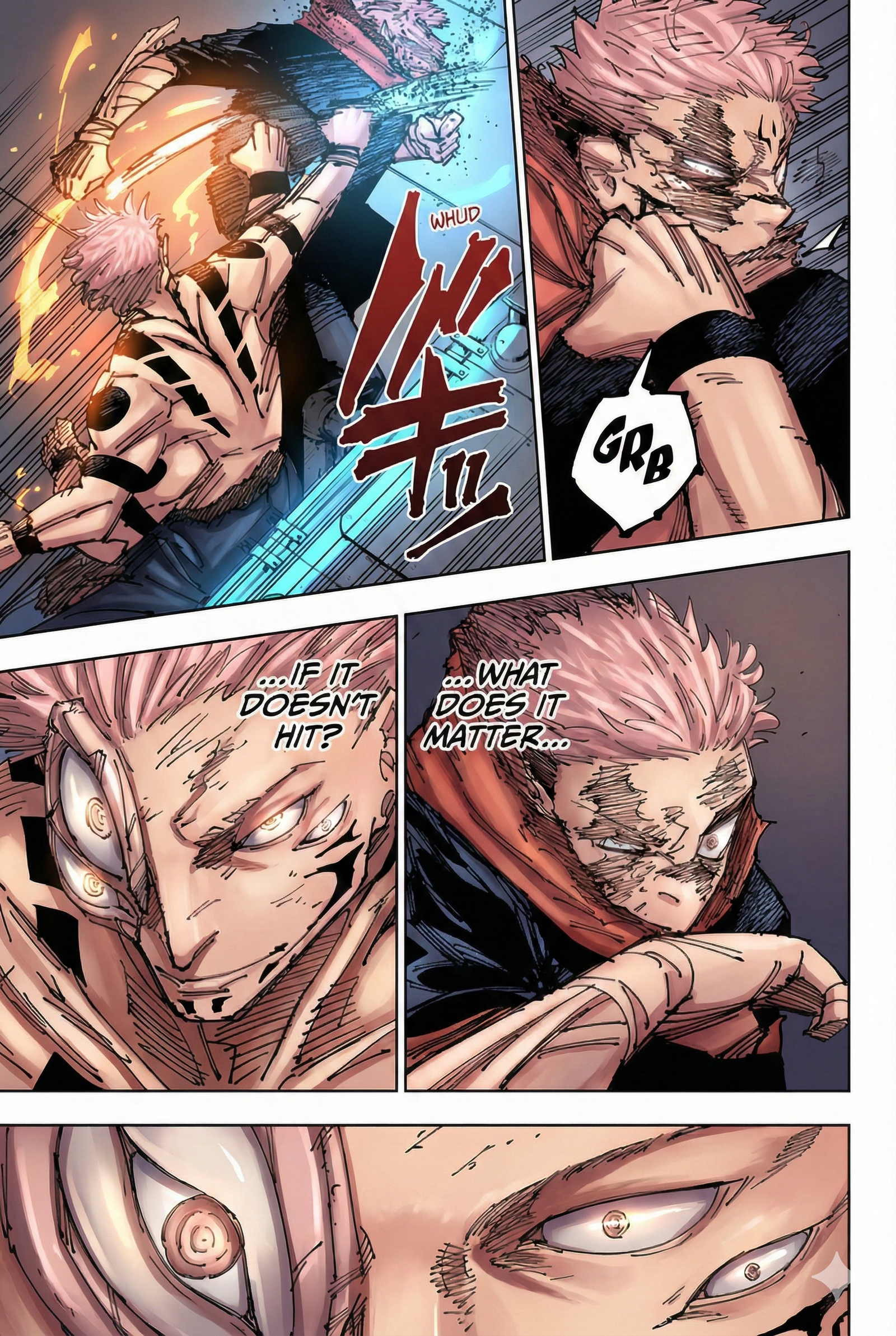 Jujutsu Kaisen Chapter 264 Page 15 - Colored Manga Panel