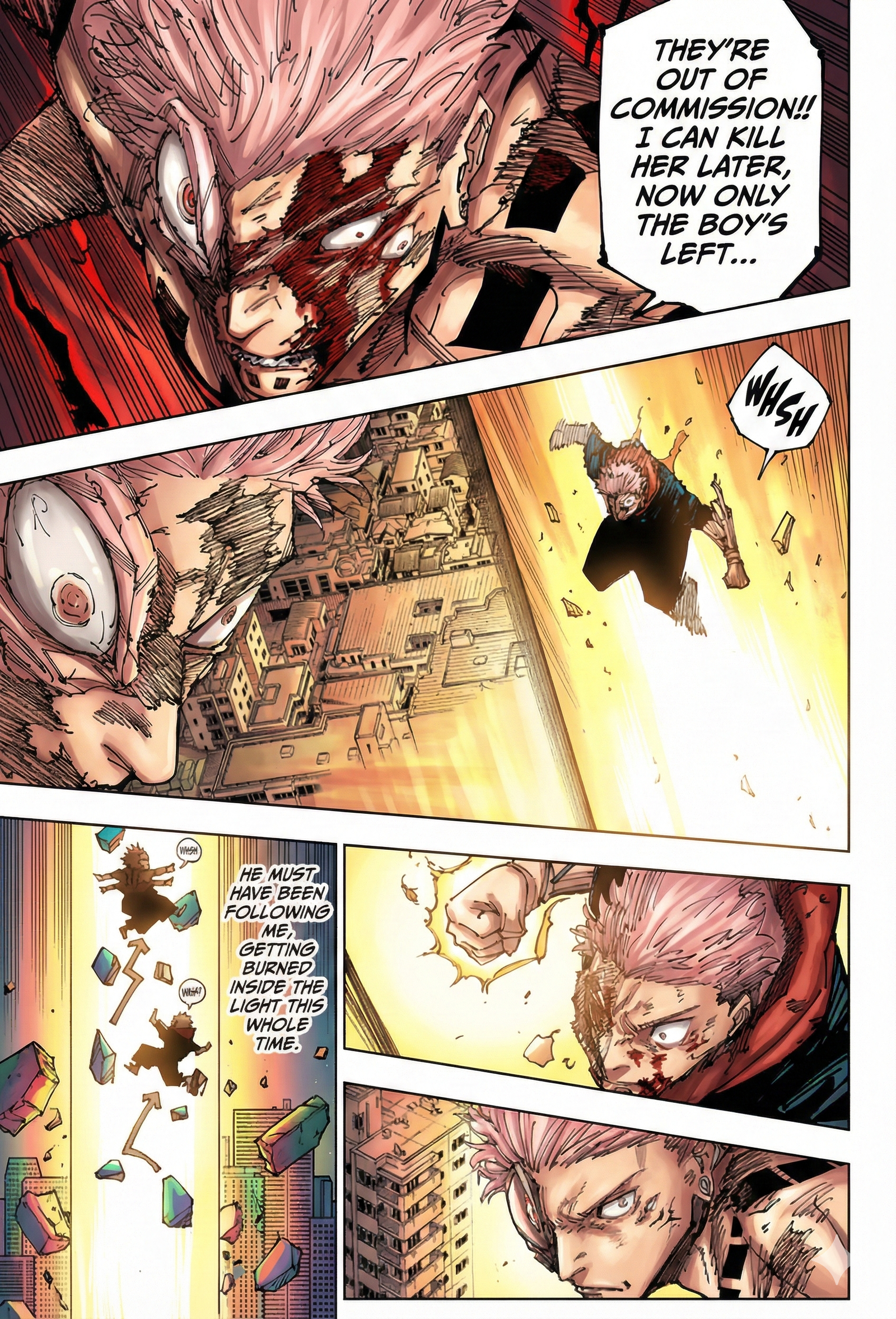Jujutsu Kaisen Chapter 264 Page 7 - Colored Manga Panel