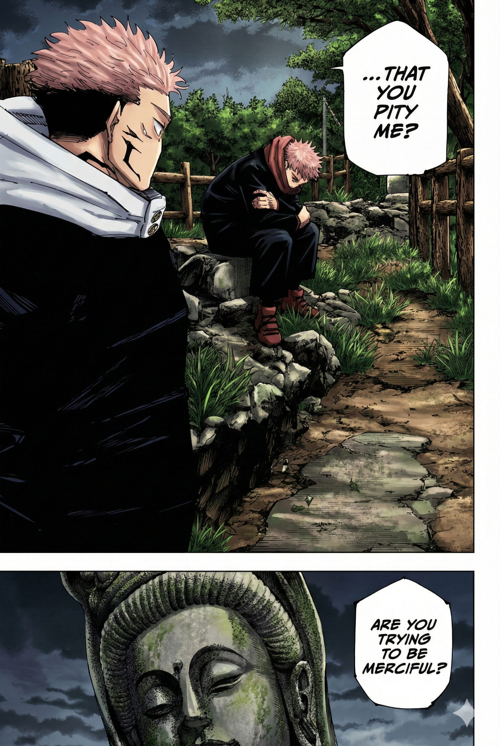 Jujutsu Kaisen Chapter 265 Page 17 - Colored Manga Panel
