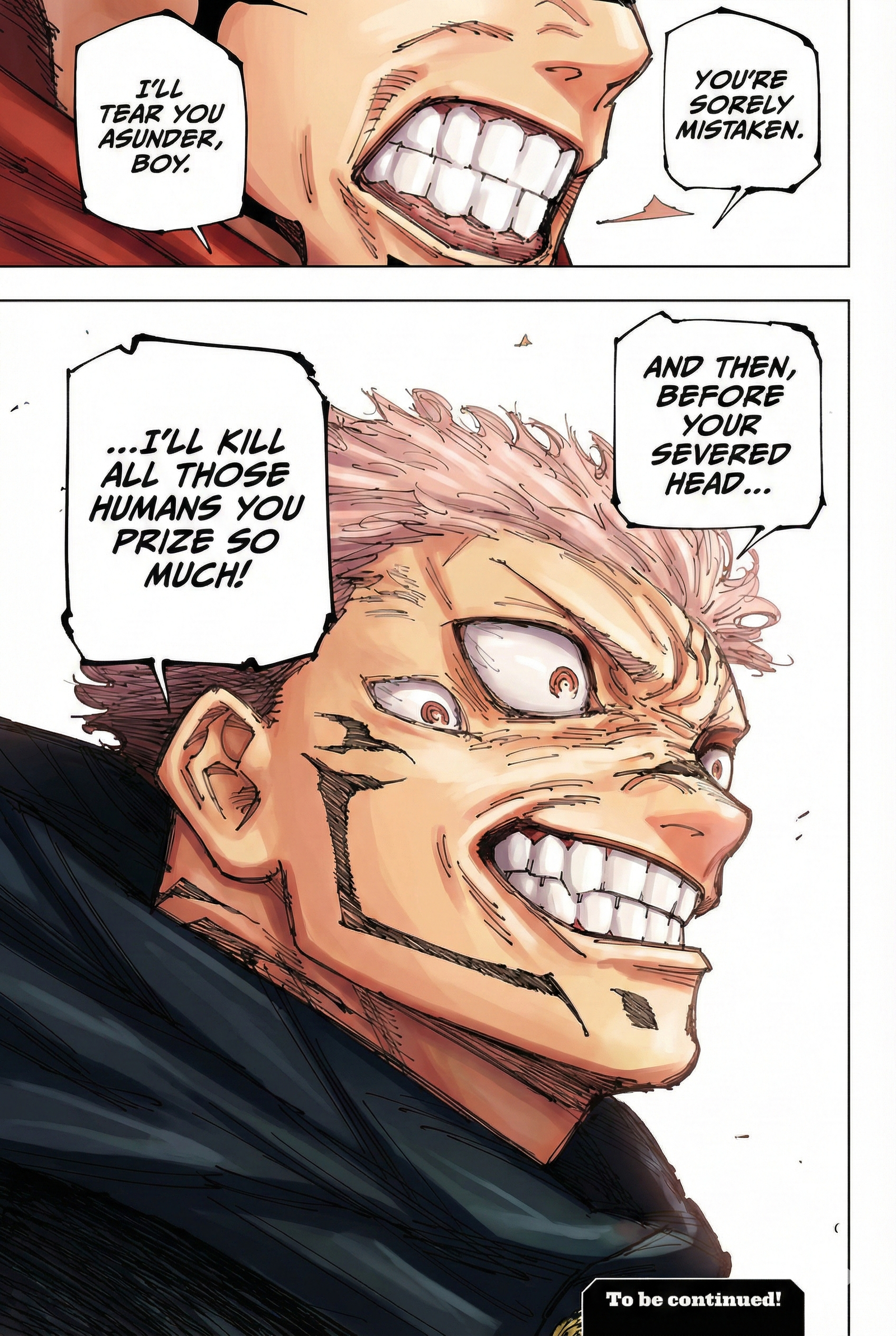 Jujutsu Kaisen Chapter 265 Page 19 - Colored Manga Panel
