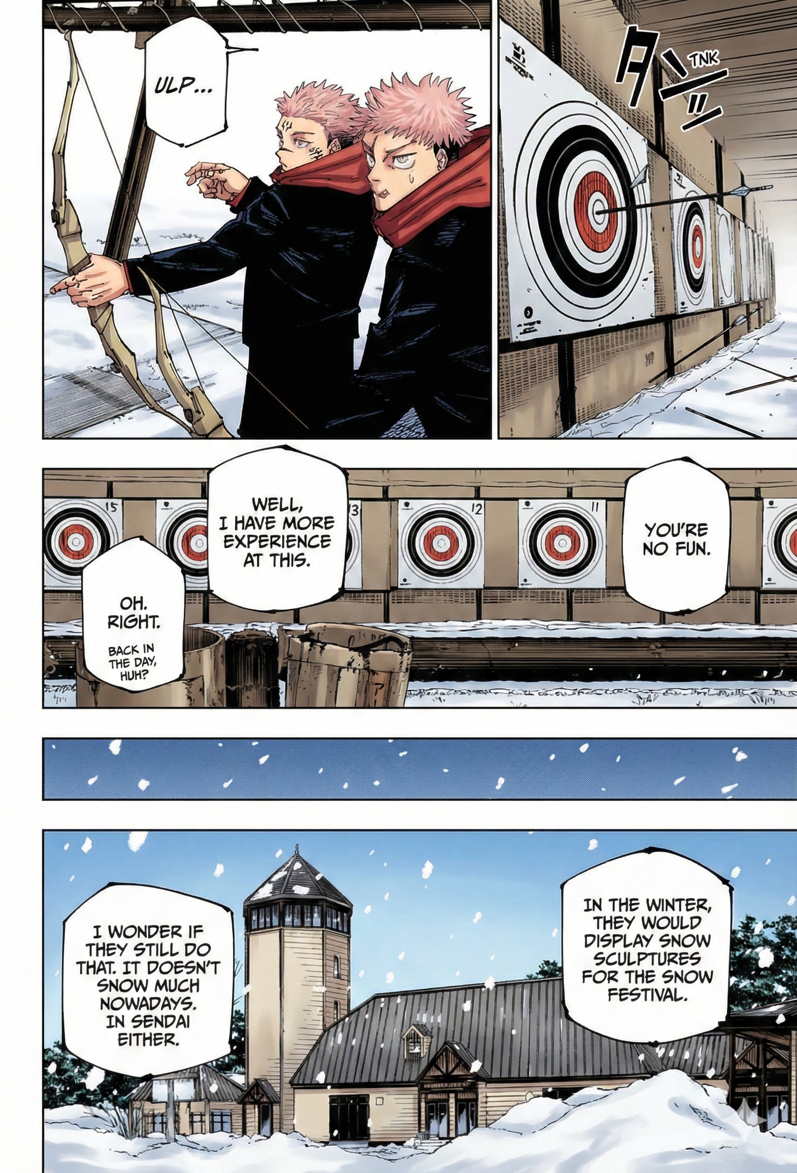 Jujutsu Kaisen Chapter 265 Page 8 - Colored Manga Panel