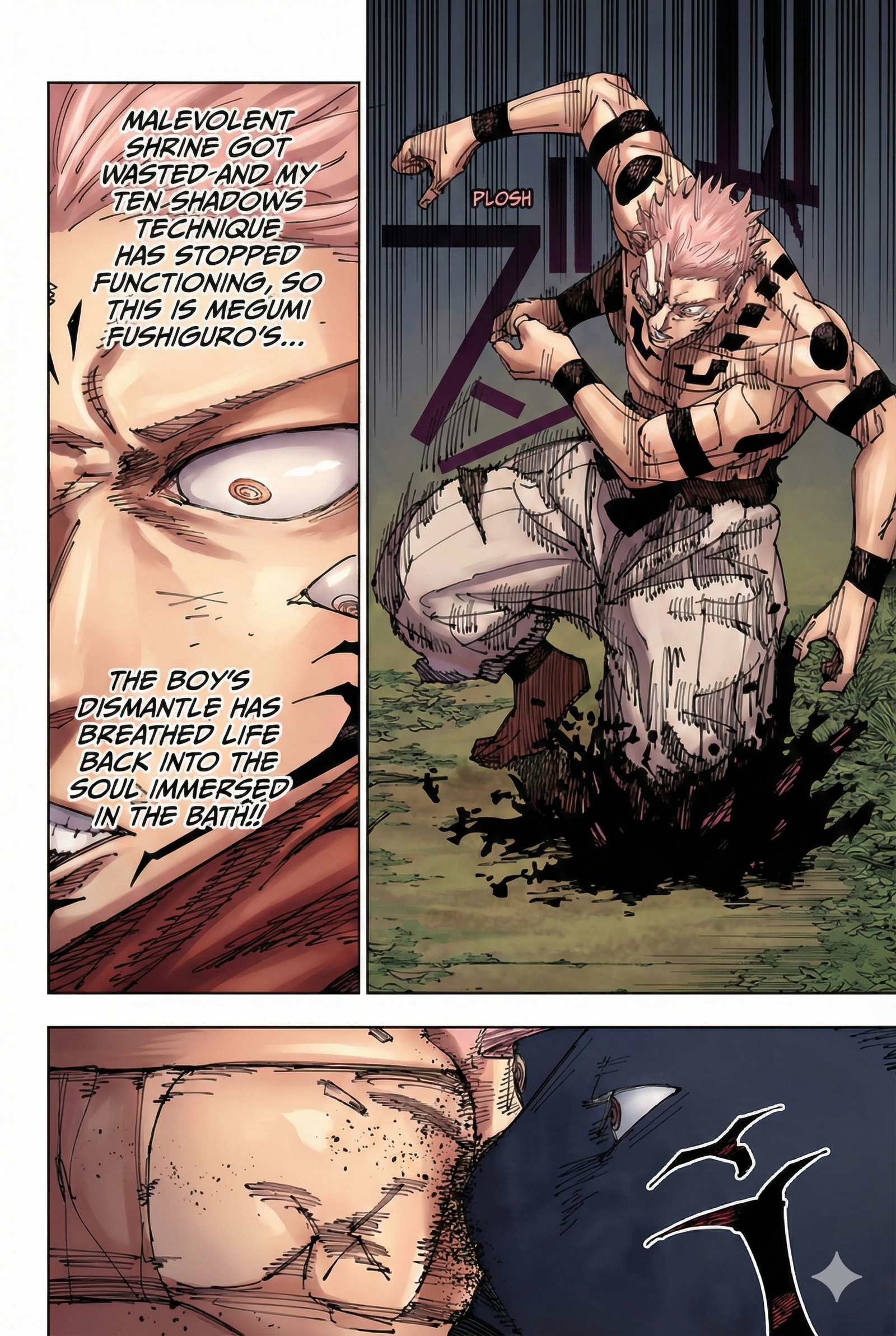 Jujutsu Kaisen Chapter 266 Page 12 - Colored Manga Panel