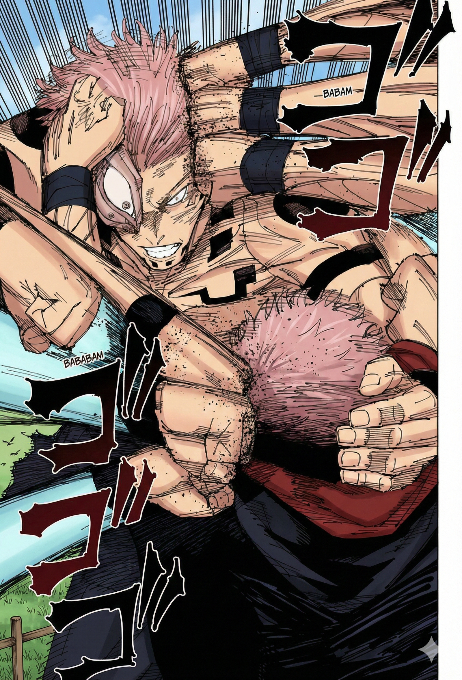 Jujutsu Kaisen Chapter 266 Page 15 - Colored Manga Panel