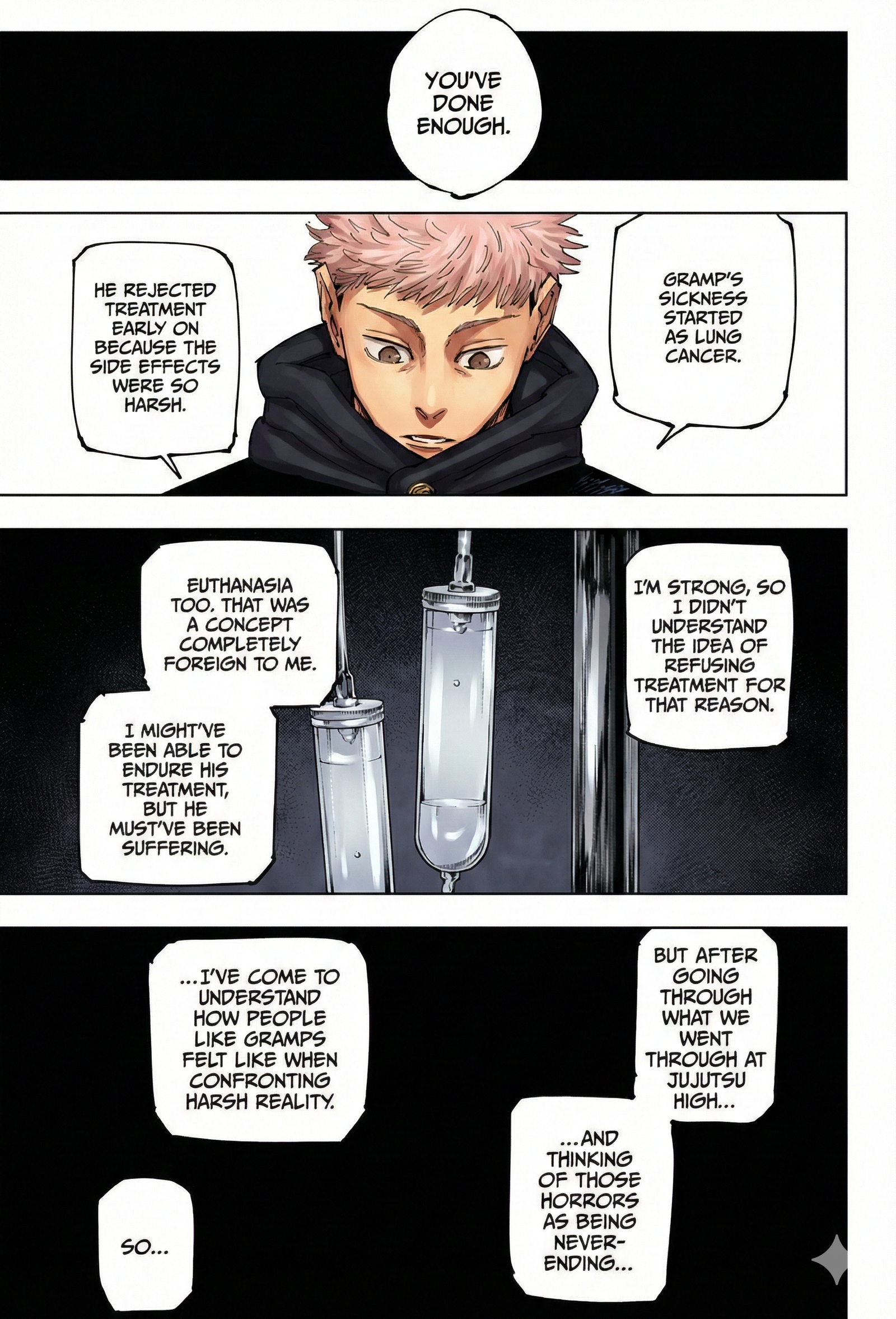 Jujutsu Kaisen Chapter 266 Page 3 - Colored Manga Panel