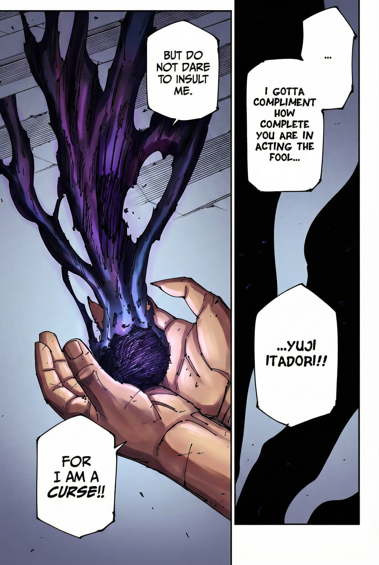 Jujutsu Kaisen Chapter 268 Page 10 - Colored Manga Panel
