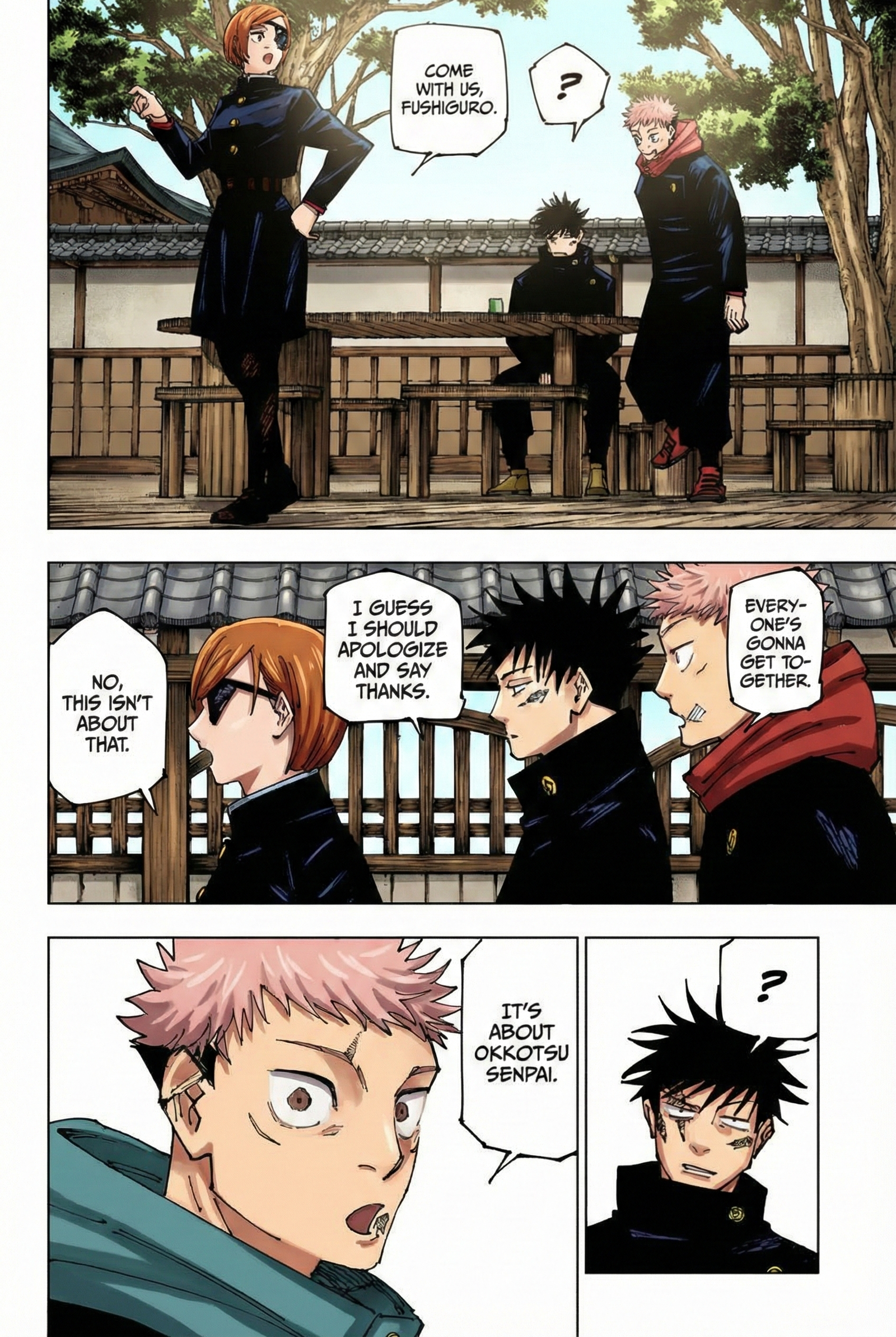Jujutsu Kaisen Chapter 268 Page 19 - Colored Manga Panel