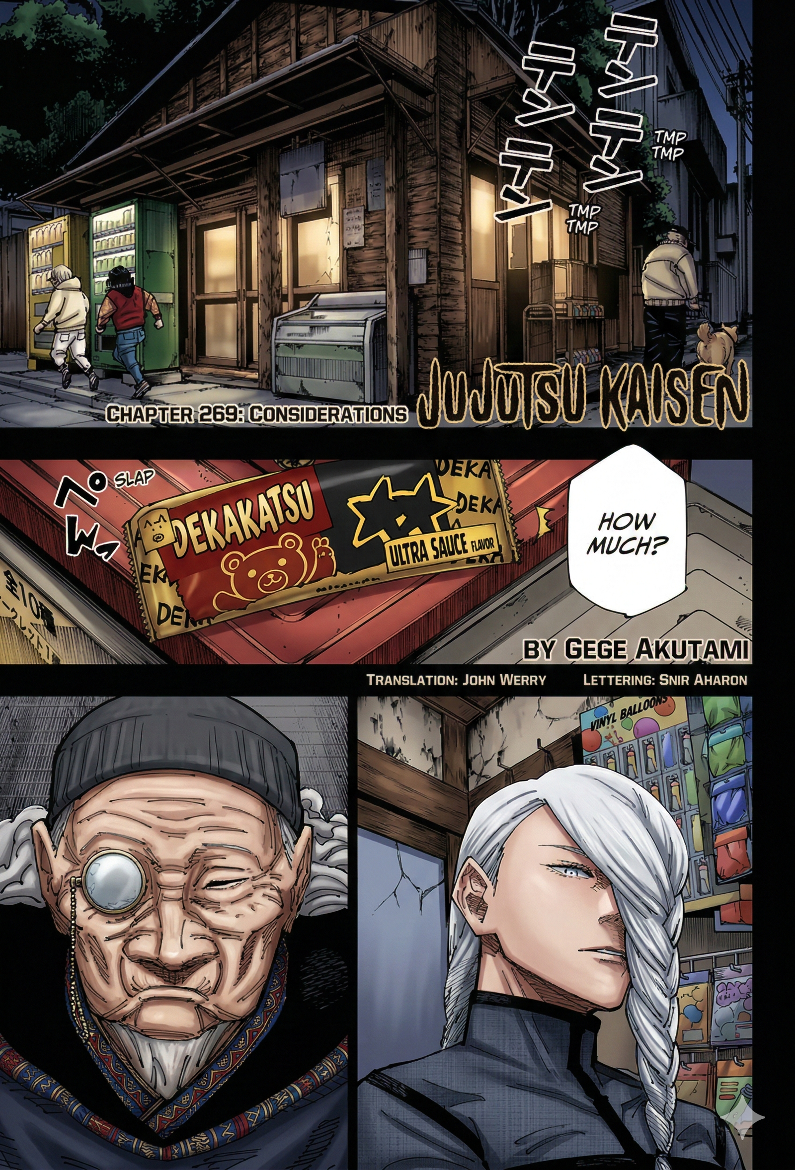 Jujutsu Kaisen Chapter 269 Page 1 - Colored Manga Panel