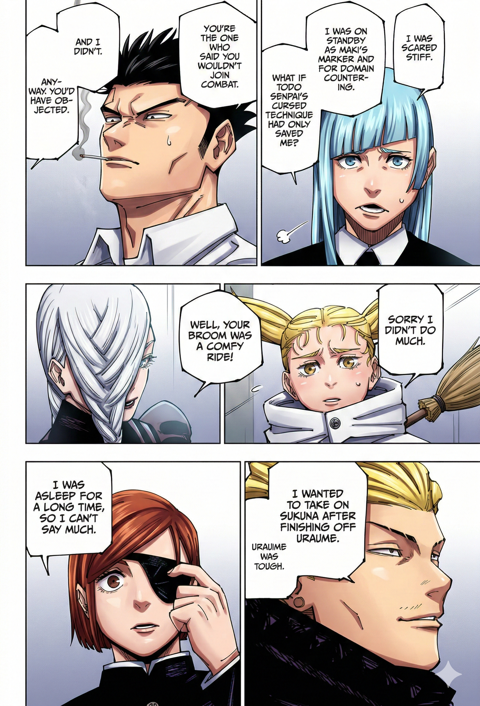 Jujutsu Kaisen Chapter 269 Page 11 - Colored Manga Panel