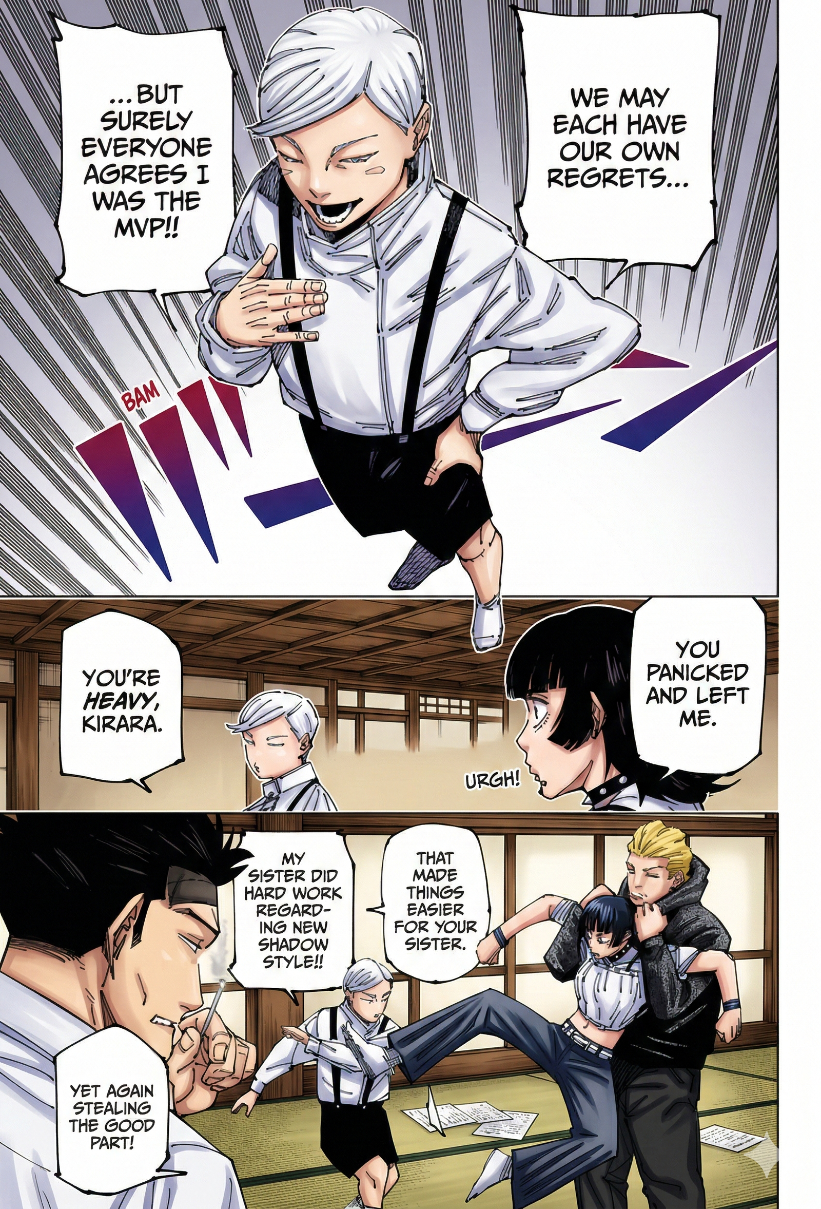 Jujutsu Kaisen Chapter 269 Page 12 - Colored Manga Panel