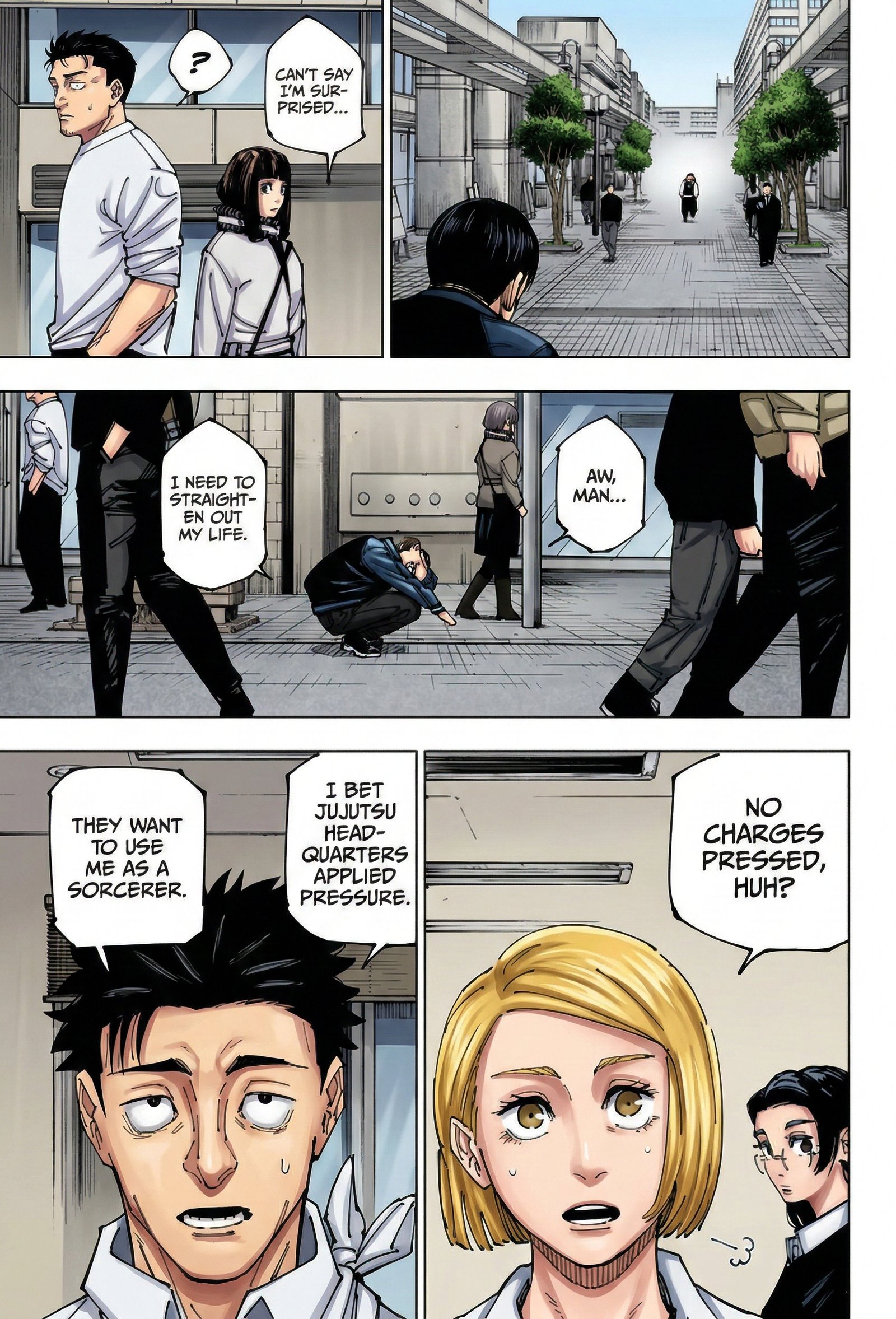 Jujutsu Kaisen Chapter 270 Page 11 - Colored Manga Panel
