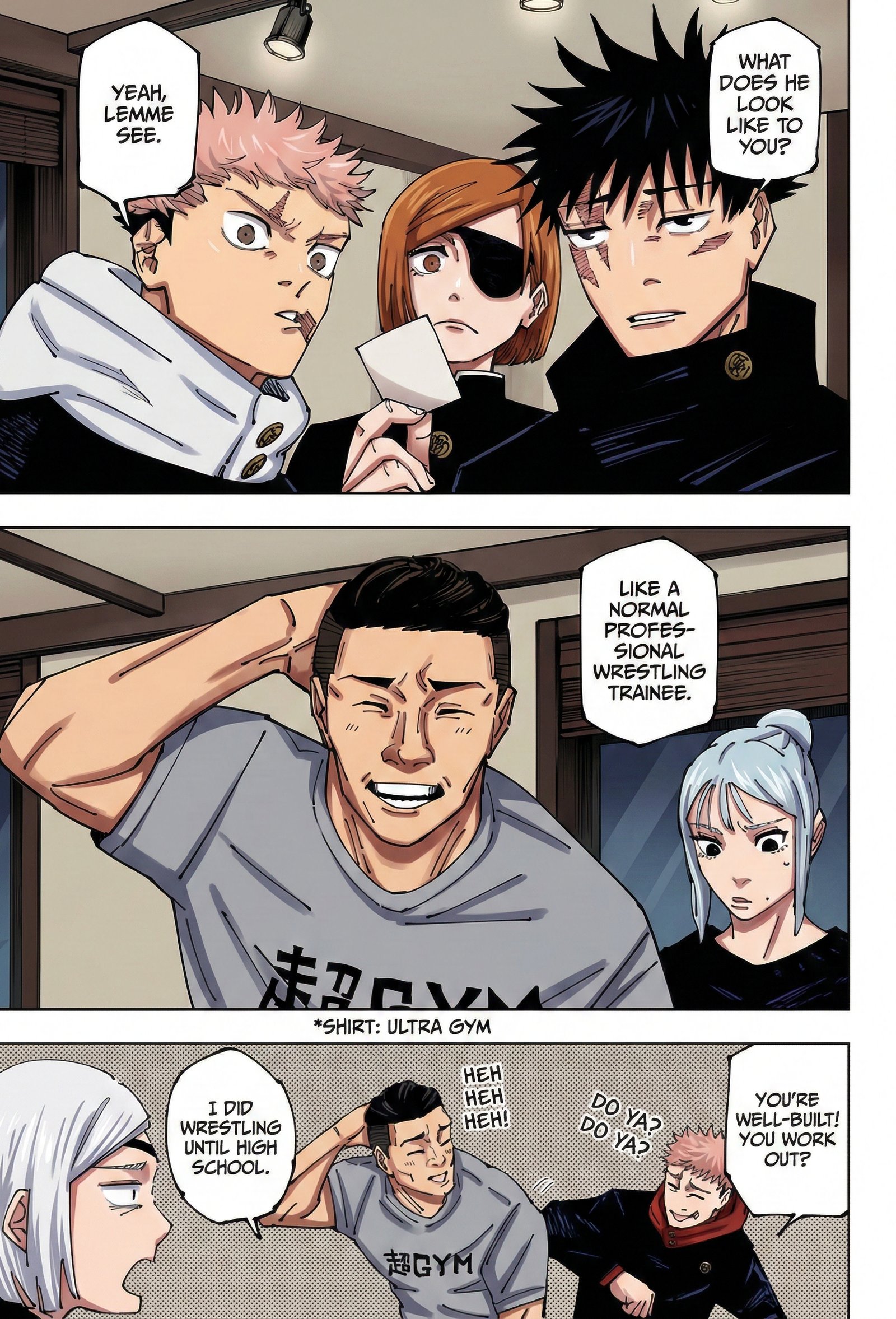 Jujutsu Kaisen Chapter 270 Page 17 - Colored Manga Panel
