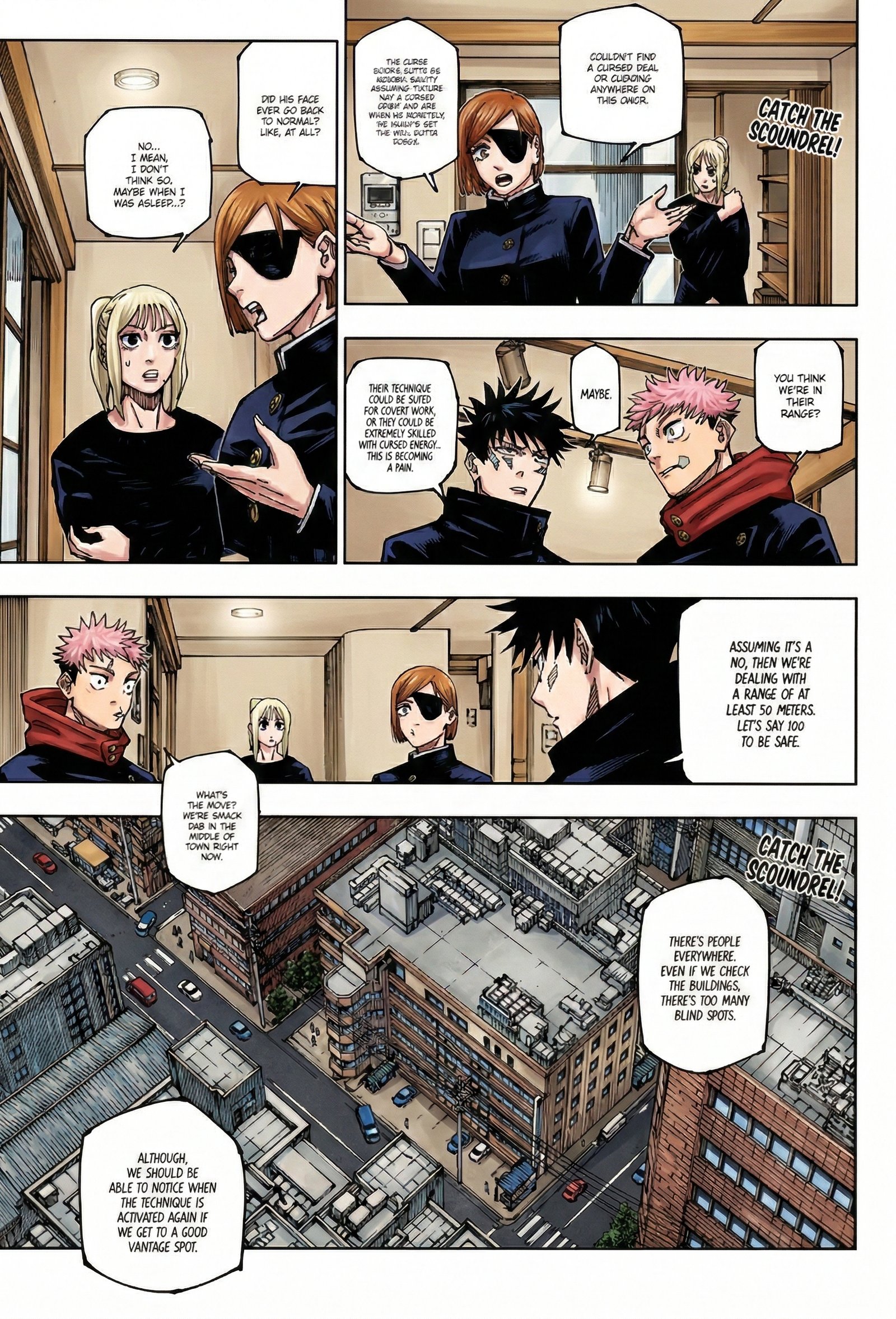 Jujutsu Kaisen Chapter 271 Page 1 - Colored Manga Panel