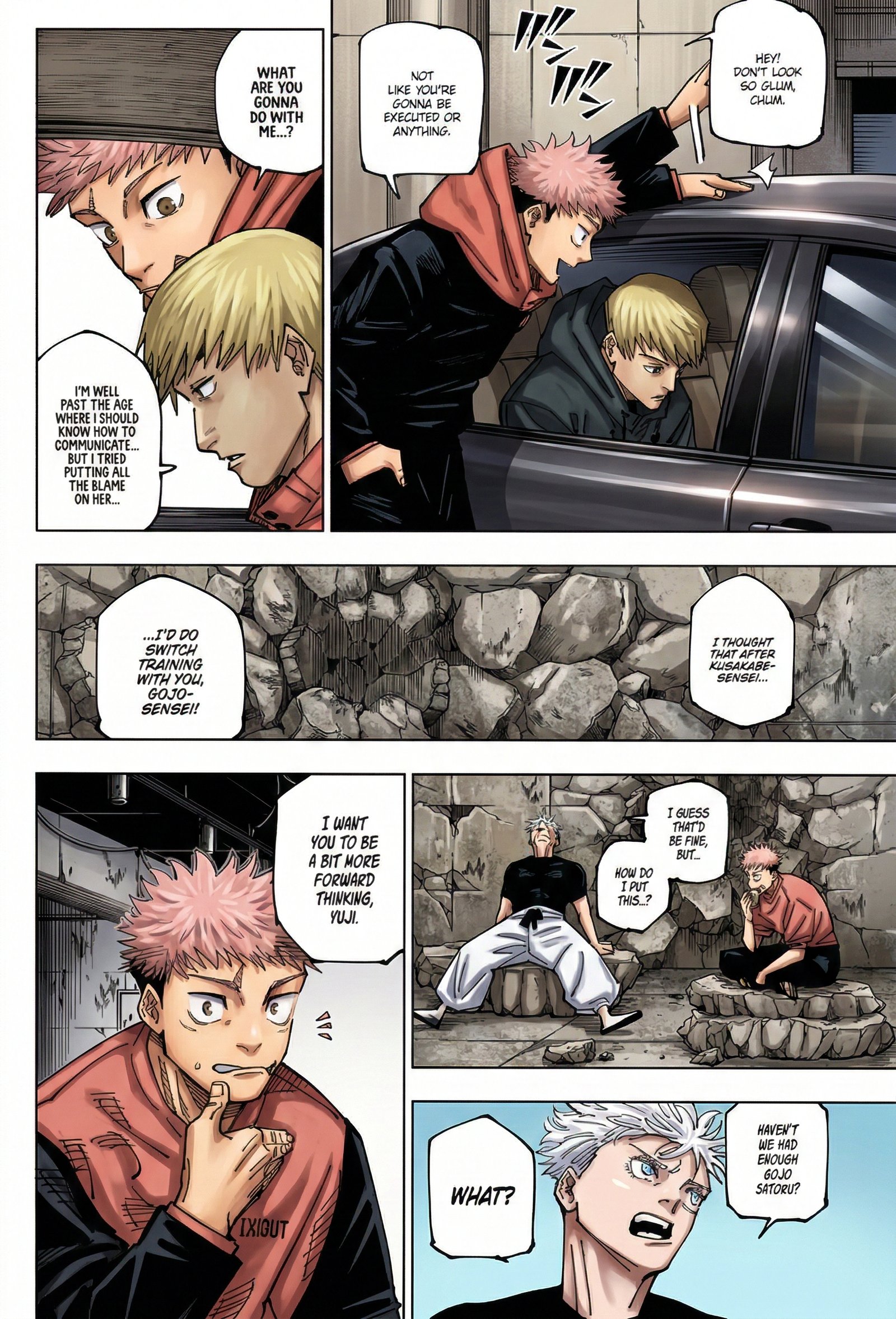 Jujutsu Kaisen Chapter 271 Page 12 - Colored Manga Panel