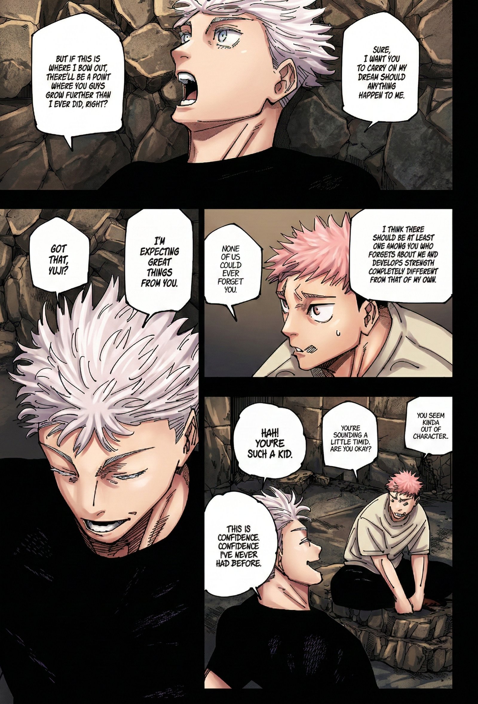 Jujutsu Kaisen Chapter 271 Page 13 - Colored Manga Panel