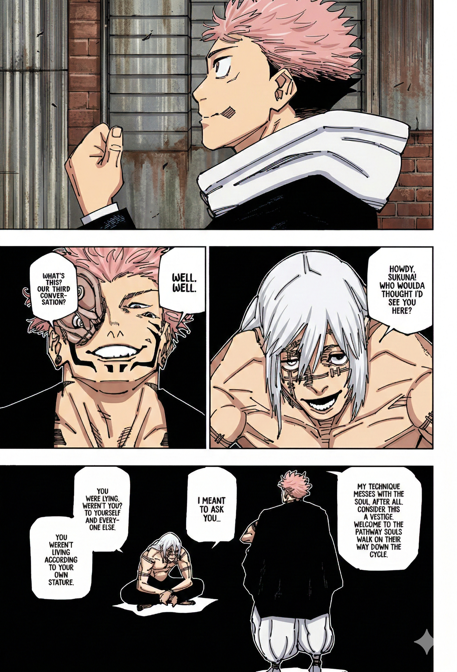 Jujutsu Kaisen Chapter 271 Page 14 - Colored Manga Panel
