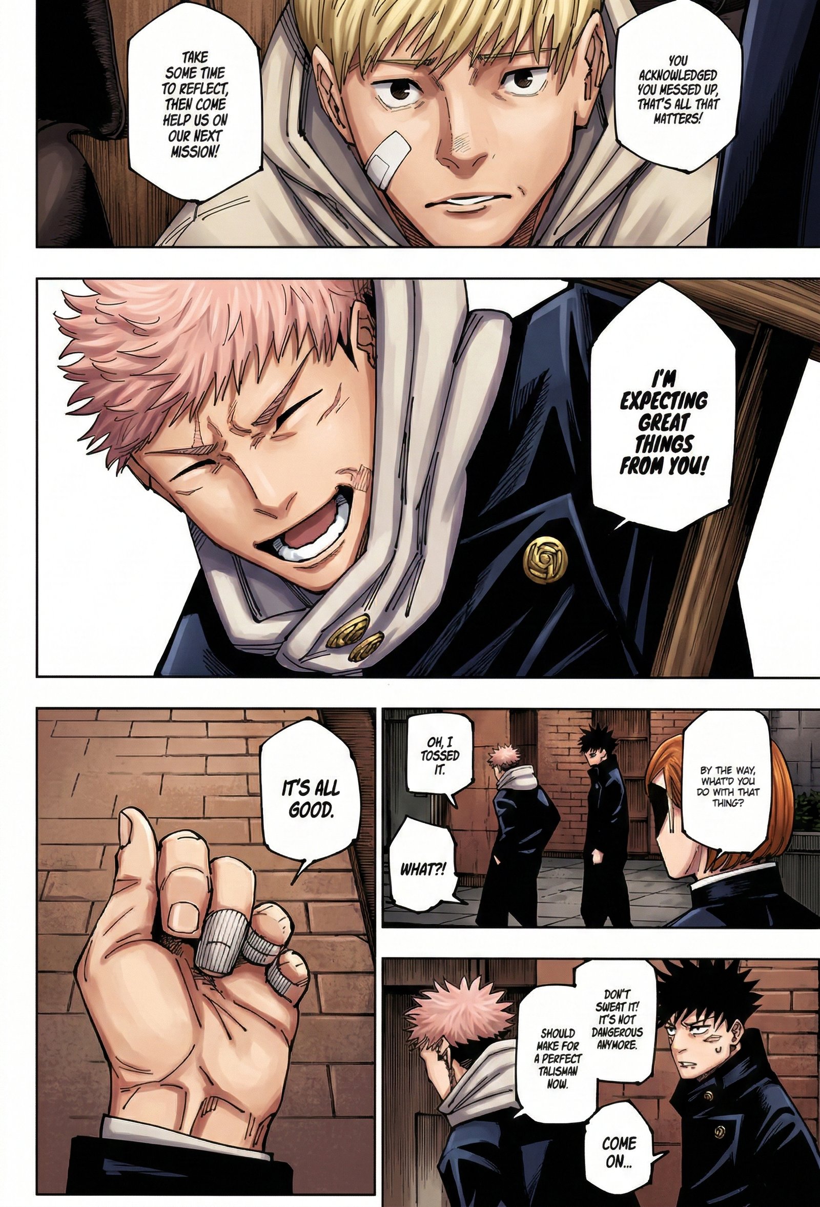 Jujutsu Kaisen Chapter 271 Page 15 - Colored Manga Panel
