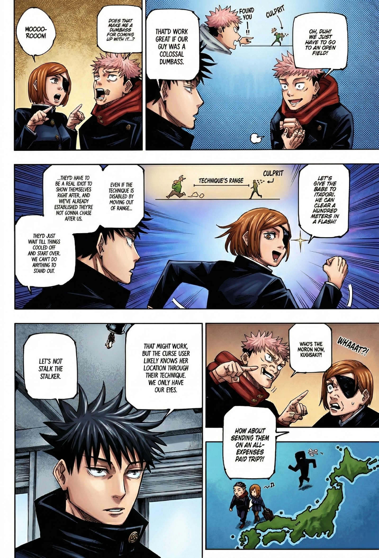 Jujutsu Kaisen Chapter 271 Page 2 - Colored Manga Panel