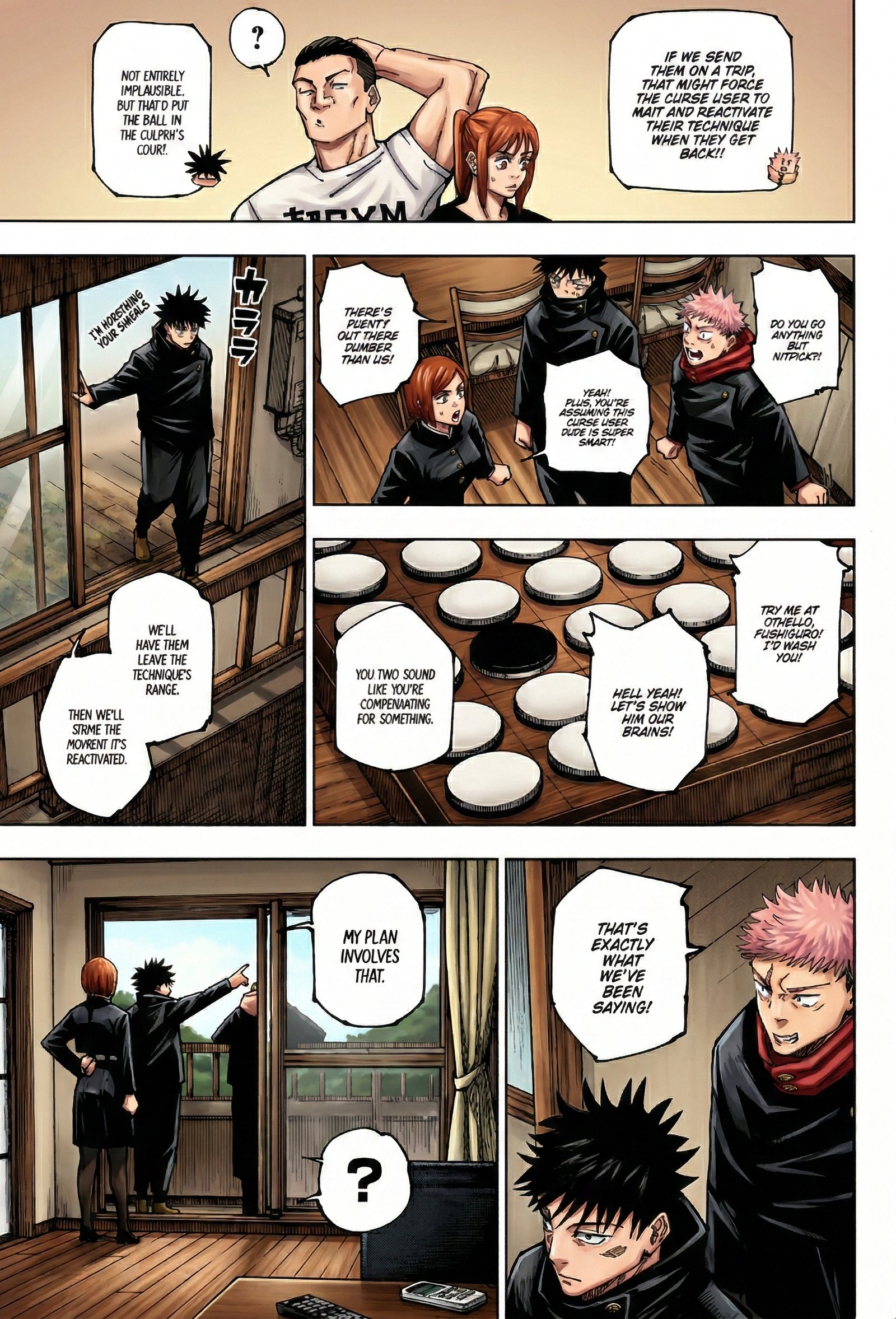 Jujutsu Kaisen Chapter 271 Page 3 - Colored Manga Panel