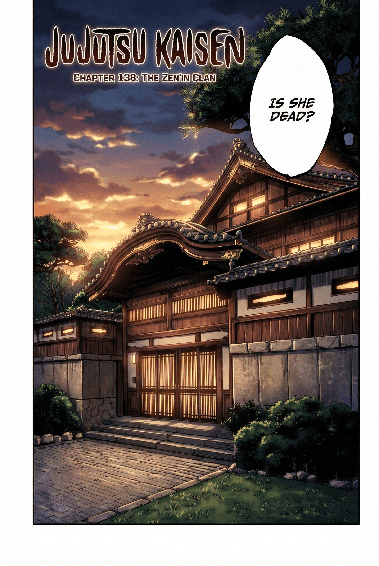 Jujutsu Kaisen Chapter 138