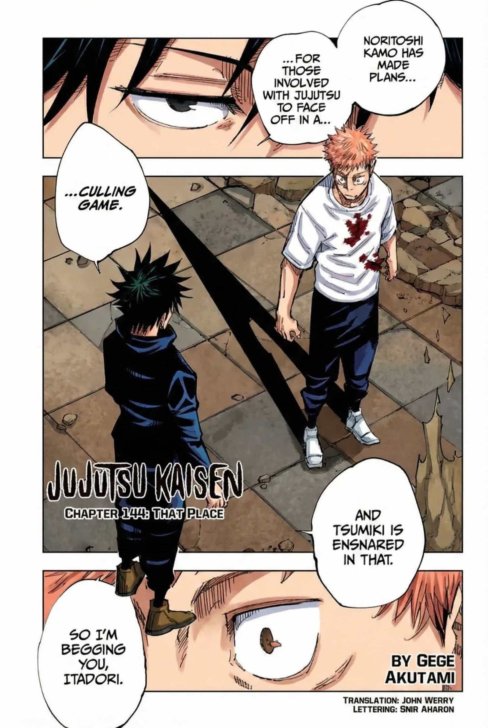 Jujutsu Kaisen - Chapter 144