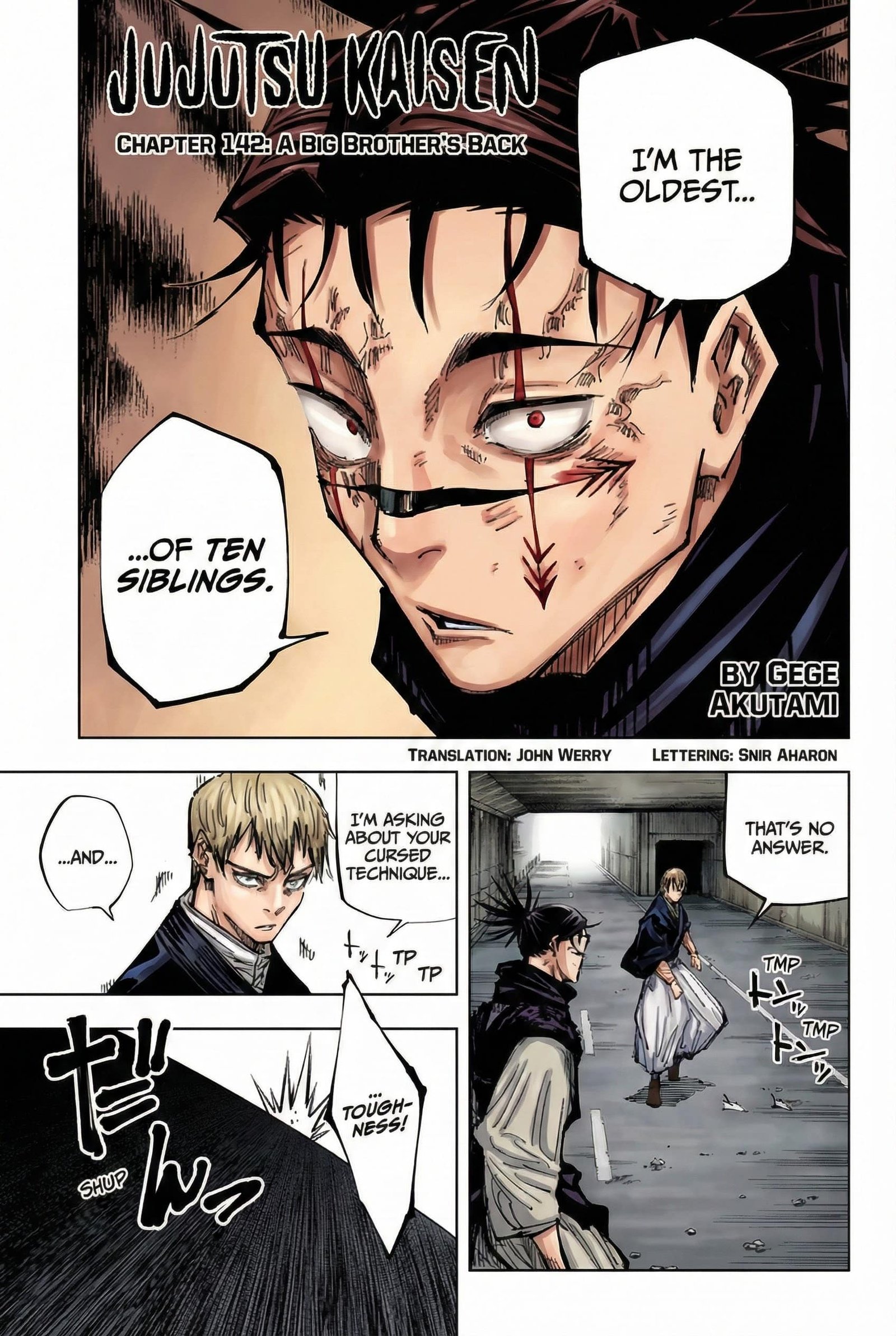 Jujutsu Kaisen - Chapter 142